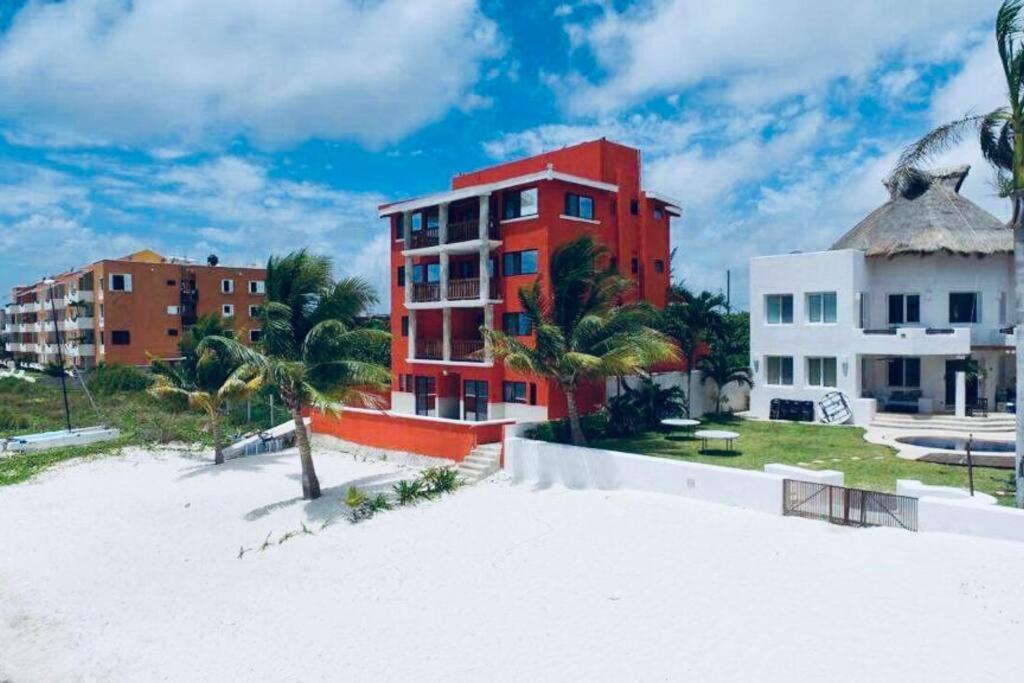 Punta Me Apartments With Ocean View & Beach Front Condo Cancún Exteriér fotografie